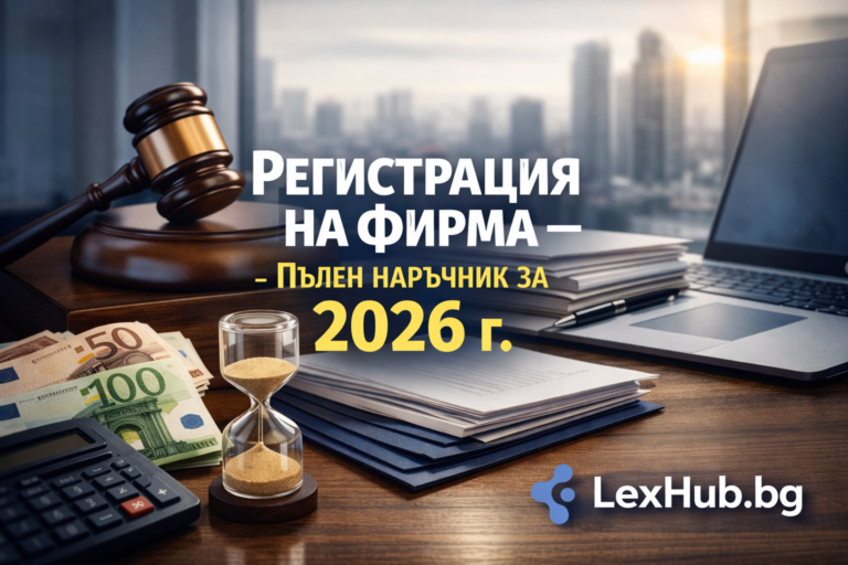 Регистрация на фирма – Пълен наръчник за 2026 г.